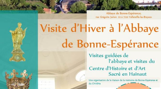 Nouveauté 2018: des visites guidées d’hiver de l’abbaye de Bonne-Espérance!